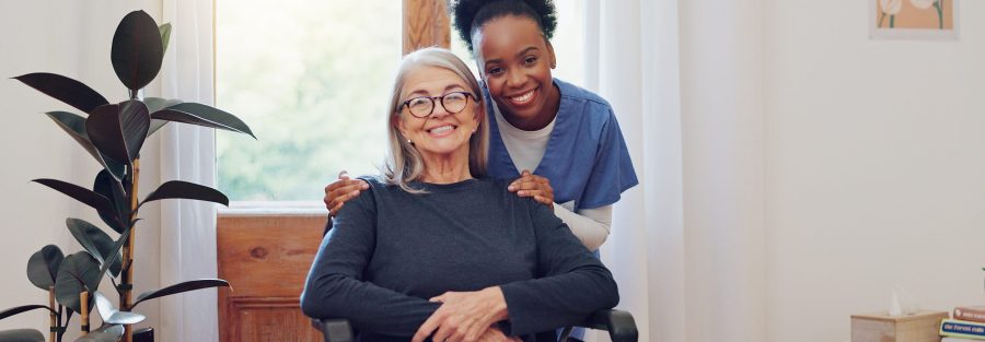 Asistencia A Domicilio En Allentown, Pa (Guía 2025): Costes, Servicios Y Cómo Elegir - Asistencia Domiciliaria Allentown Pa - Home Care Concepts - Companionship - asistencia domiciliaria allentown pa - senior care nurse old woman with wheelchair portrait smile health nursing home support kindness happy face caregiver with elderly person with disability homecare service - home care concepts - companionship